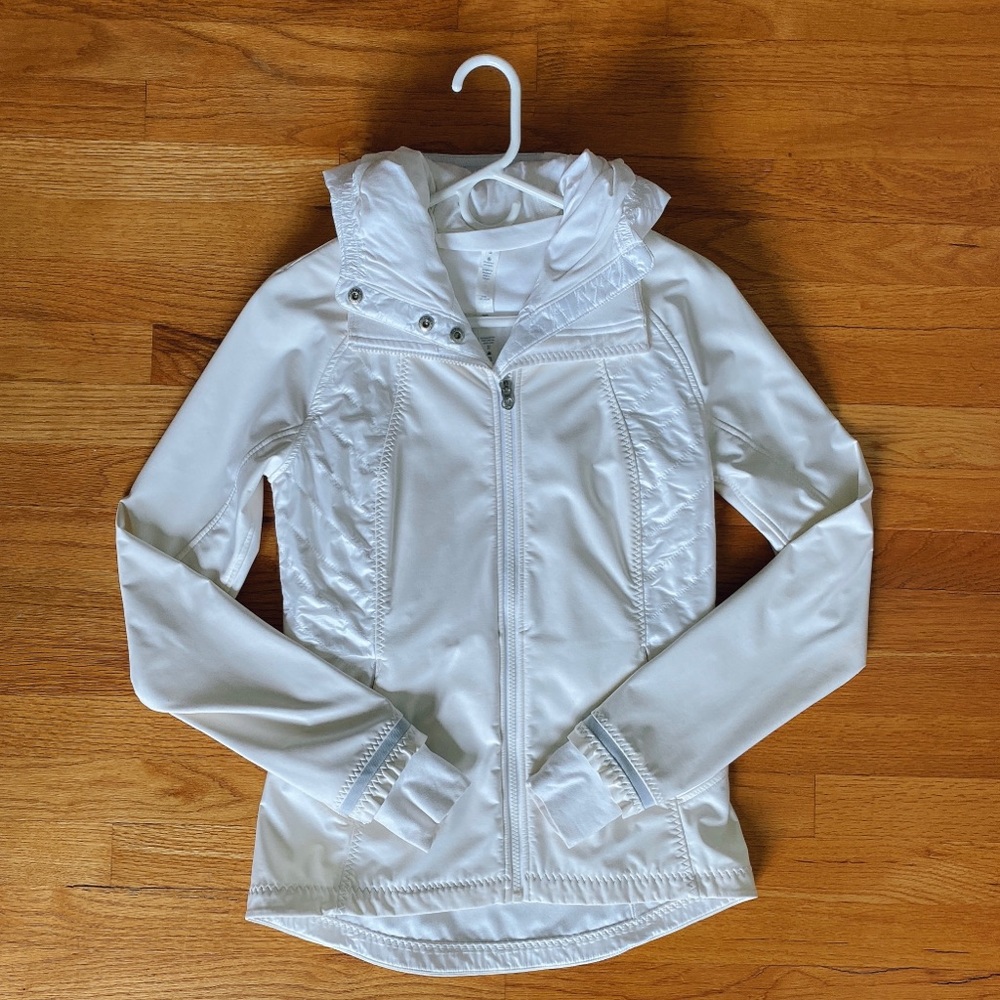 Lululemon white jacket